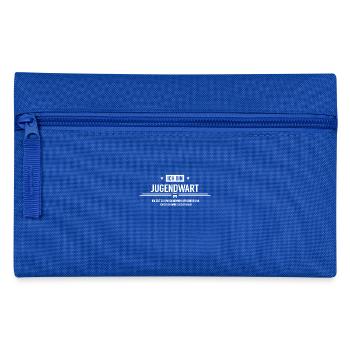 Ich bin Jugendwart! Jugendwart bei der Feuerwehr - Federtasche - Royalblau - Vorne