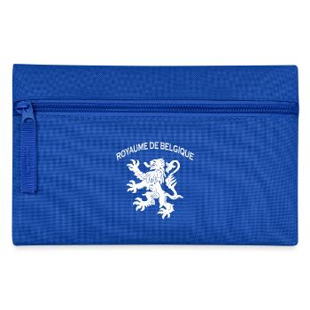 Belgium T-shirt - symbol coat of arms gift country - Pencil Case - royal blue - Front