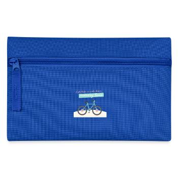 Memory lane - Federtasche - Royalblau - Vorne