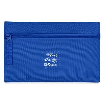 feel the snow - Federtasche - Royalblau - Vorne