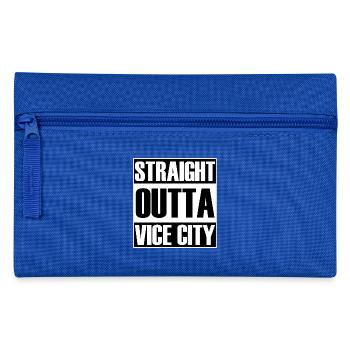Straight Outta Vice City - Trousse - bleu royal - Devant