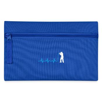 Heartbeat's Love Rap Artist T-shirt - Pencil Case - royal blue - Front