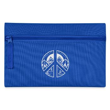 Peace Mountain - Federtasche - Royalblau - Vorne