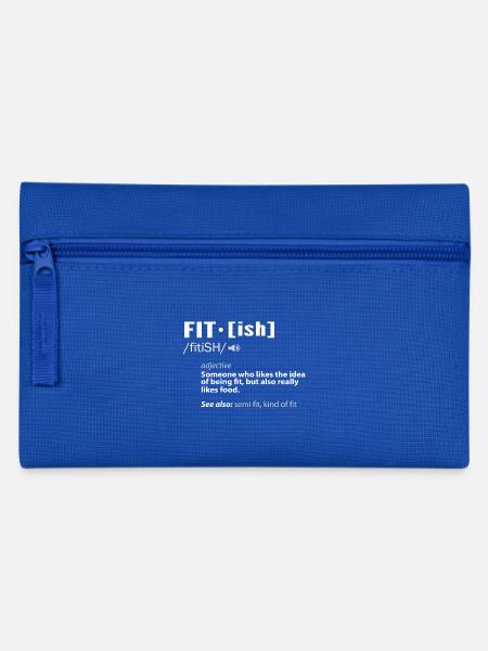 Funny Fit - Ish Exercise Workout Gym Gift - Pencil Case - royal blue