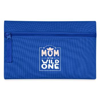 Maman du poison Un sauvage drôle - Trousse - bleu royal - Devant