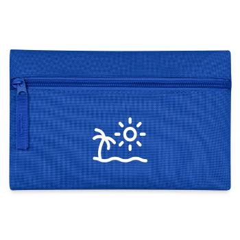 Ripe for island vacation trip travel - Pencil Case - royal blue - Front
