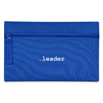 .leader - Pencil Case - royal blue - Front
