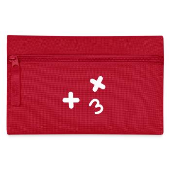 Kiss Emo - Pencil Case - red - Front