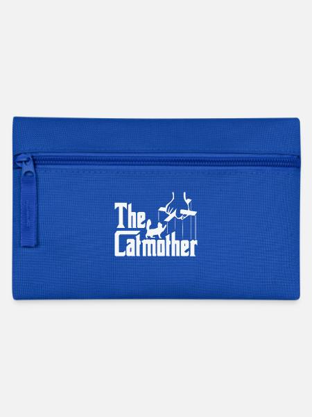 Funny cat - Pencil Case - royal blue