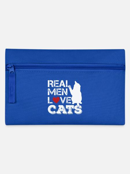 Funny cat - Pencil Case - royal blue