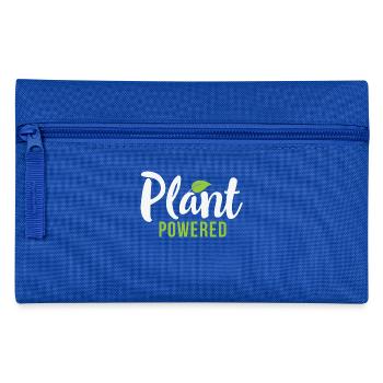 Vie végétalienne - Trousse - bleu royal - Devant