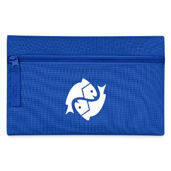 Zodiac Pisces astrology horoscope birthday - Pencil Case - royal blue - Front