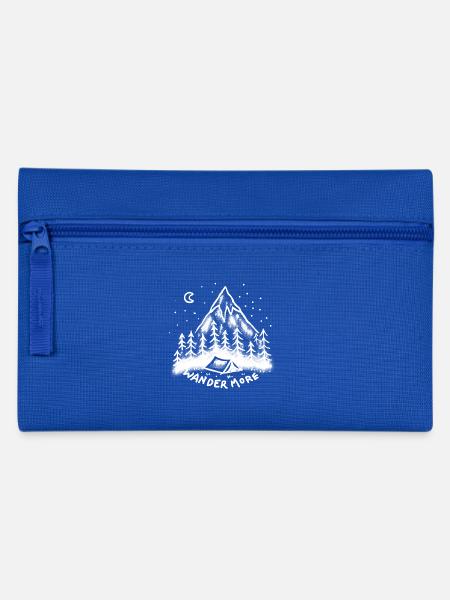 +++Limited Edition+++ Wander more - Federtasche - Royalblau
