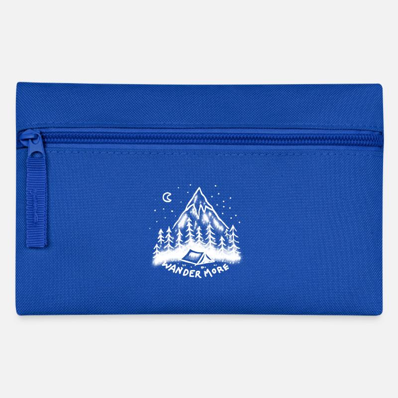 +++Limited Edition+++ Wander more - Federtasche - Royalblau