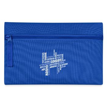 Goodbye - Pencil Case - royal blue - Front