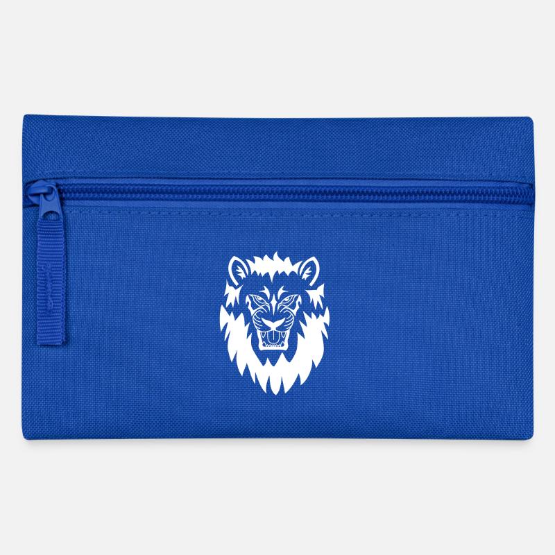 Lion - Trousse - bleu royal