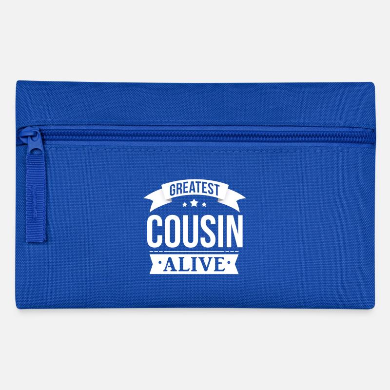 GREATEST COUSIN ALIVE - Federtasche - Royalblau
