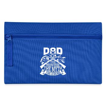 DAD The Hunter The Myth The Legend - Pencil Case - royal blue - Front
