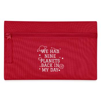 Système solaire galactique Planet Gift Space - Trousse - rouge - Devant