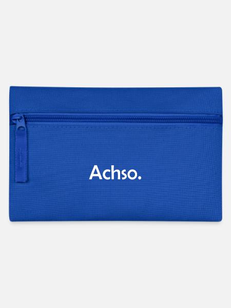 Achso. Arrogant & Überheblich Geschenk Idee - Federtasche - Royalblau