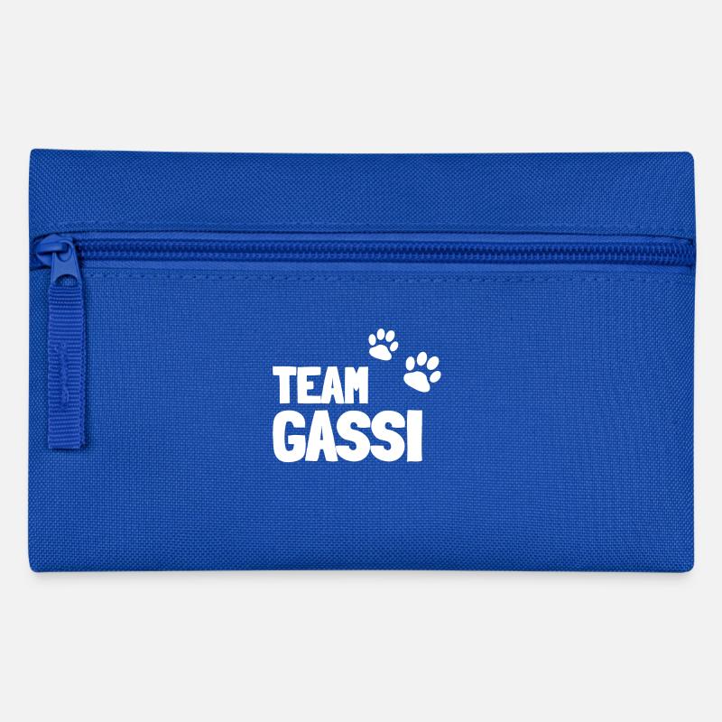 Team Gassi - Ich und mein Hund - Federtasche - Royalblau
