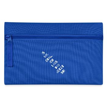 I do not care, I'll leave it that way now! - Pencil Case - royal blue - Front