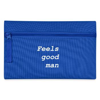 Feels good man - Federtasche - Royalblau - Vorne