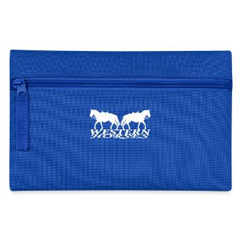 Cheval Westerbreiten Chevaux - Trousse - bleu royal - Devant
