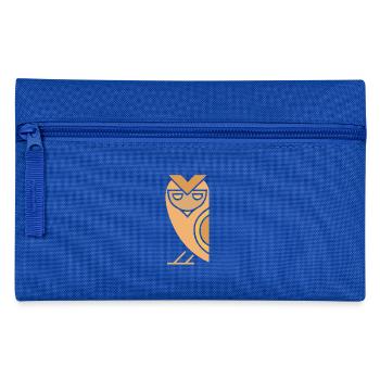 Hibou égyptien - Trousse - bleu royal - Devant
