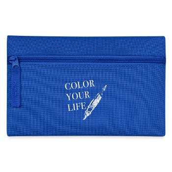 Color your life - Federtasche - Royalblau - Vorne