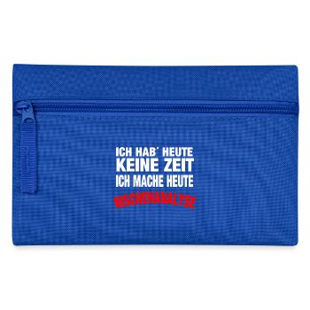 Nischenanalyse - Federtasche - Royalblau - Vorne