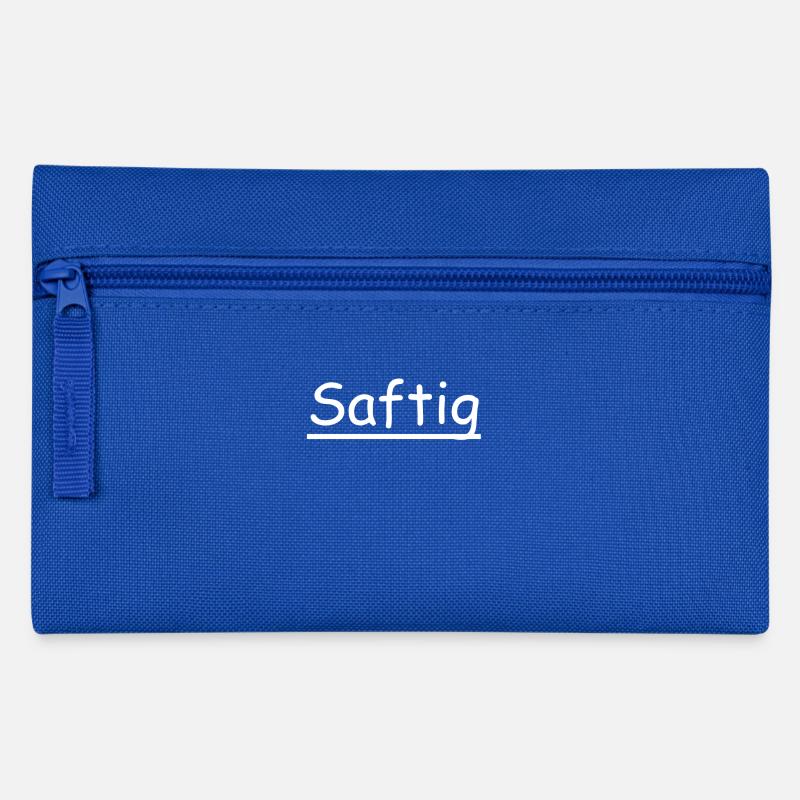 Saftig - Federtasche - Royalblau