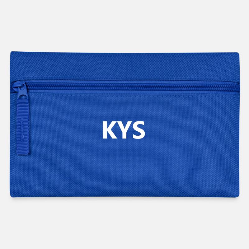 KYS - Federtasche - Royalblau