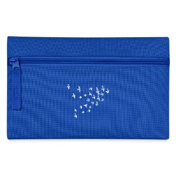 oiseaux - Trousse - bleu royal - Devant