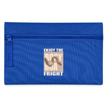 Serpent serpents rose boa Rosy Boa cadeau - Trousse - bleu royal - Devant