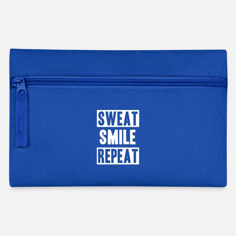Training - Federtasche - Royalblau