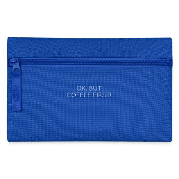 coffee - Pencil Case - royal blue - Front