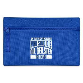 I looked around - we are the hottest... - Pencil Case - royal blue - Front