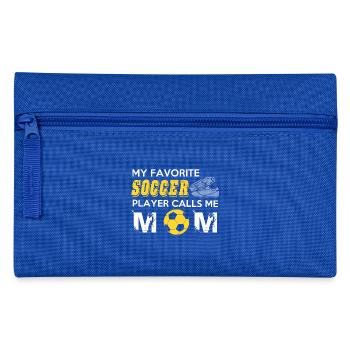 FUSSBALL MAMMA Design - Federtasche - Royalblau - Vorne