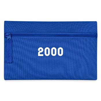 Jahrgang 2000 - Federtasche - Royalblau - Vorne