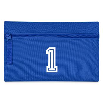 Eins 1 - Federtasche - Royalblau - Vorne