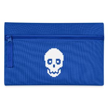 crâne - Trousse - bleu royal - Devant