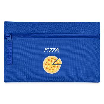 Pizza - Federtasche - Royalblau - Vorne