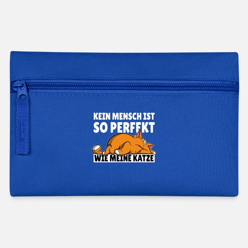 Personne n'est aussi parfait que mon chat - Trousse - bleu royal