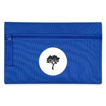 Idée de cadeau de végétarien végétarien - Trousse - bleu royal - Devant