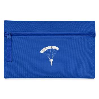 Fallschirmsprung - Federtasche - Royalblau - Vorne