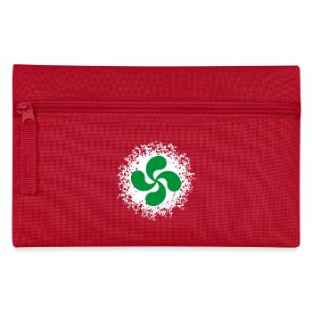 croix basque design 86 - Trousse - rouge - Devant