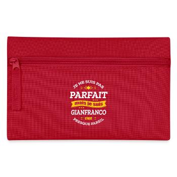 GIANFRANCO PARFAIT - PRENOM GIANFRANCO - Trousse - rouge - Devant