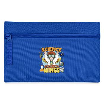 Science gives me wings - Pencil Case - royal blue - Front