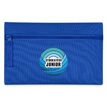 Stuckateur Junior Nachfolger Sohn Kind Junge - Federtasche - Royalblau - Vorne